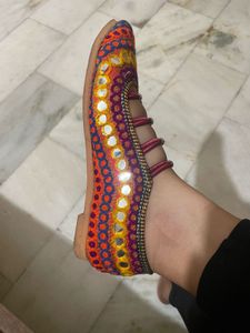 Colorful Ethnic Flats