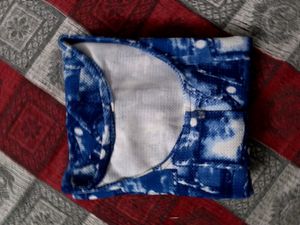 Strichual Lacra Blue Frock