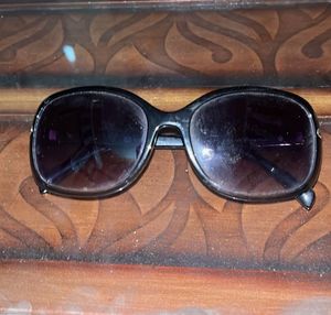 Oversized Black Sunglasses