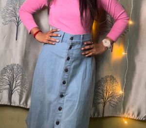 Denim Skirt