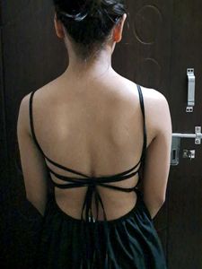 Black Tiered Dress