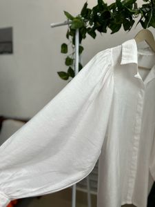 Stylist Loose Fit White Shirt