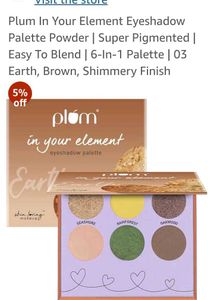 PLUM &#34;in your element&#34; Eyeshadow Palette🎨✨