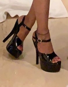 Black Platform Heels
