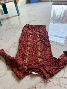 Classy Lady Rust-Colored Blouse