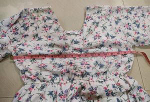 Branded White Flora Birthday Dress