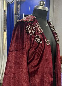 Designer Ethnic Dress + Overcoat