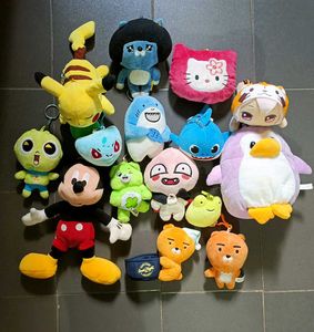 Assorted Plushie Keychain Collection