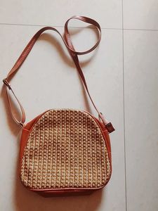 Vintage Embroidered Crossbody Bag