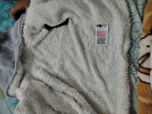 Cute Bear Hoodie Jacket woollen