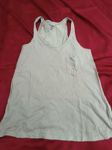 Tank Top &amp; Striped Pajama Set