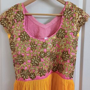 Wedding Anarkali Heavy Work, 3 Piece Suit