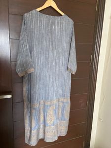 Melange Women’s Gray Kurta (xl)