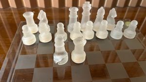 Glass Chess Set