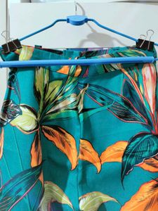 Tropical Print Trousers