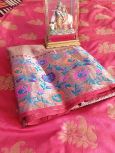 New Saree With Blouse Piece