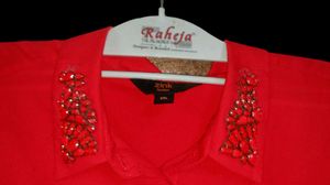 Beautiful red shirt with great design!Zink London