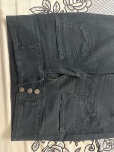 Ripped Black Denim Jeans