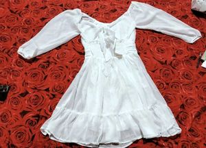 White Mini Dress