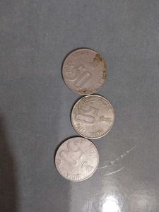50 Paisa Coins