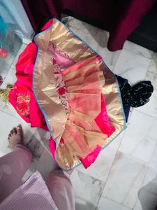 Flower Flared Can Lehenga Lengha Choli Wedding