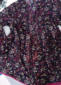 Floral Print Tunic Top
