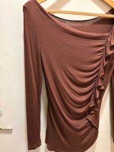 Beautiful Brown Imported Top