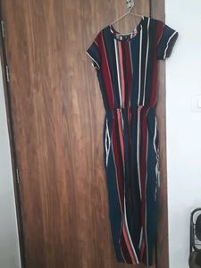 Striped Jumpsuit