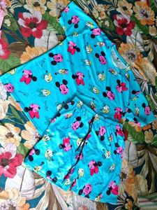 Cute Cartoon Pajama Set