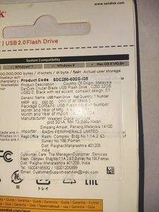 SanDisk 32 GB Flash Drive