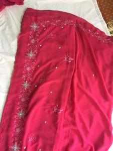 Pink -saree