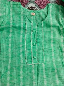 Elegant Green Kurta