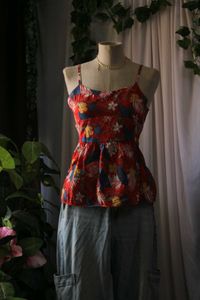 Floral Print Cami Top