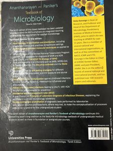 Textbook Of Microbiology By Ananthanarayan