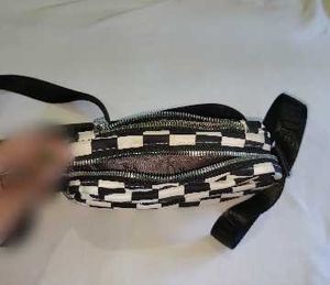 Checkered Crossbody Bag