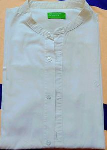 United Colors of Benetton White Shirt