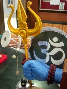 Shiva Trident Statue