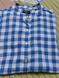 Blue Checked Shirt