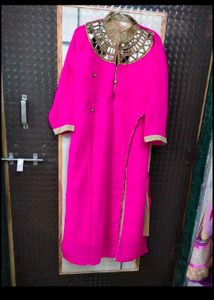 Party Wear Kurta And Plazzo Set