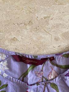Floral Kurta Set With Pants