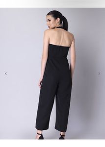 Chic Black halter neck Backless Jumpsuit