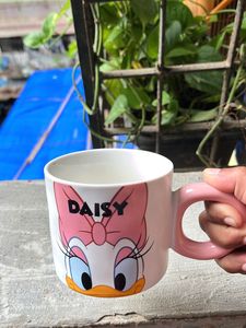 Daisy Ceramic Mug - Pink