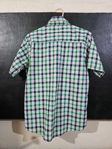 JIGZY Men’s Checked Casual Shirt – Half Sleeve