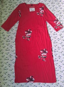 red kurta women
