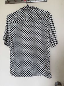 ZARA SATIN PRINTED SHIRT