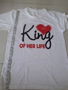 Matching King &amp; Queen Couple T-Shirts