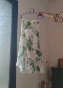 Sleeveless Floral Dress