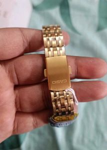 Casio Women Watch Golden