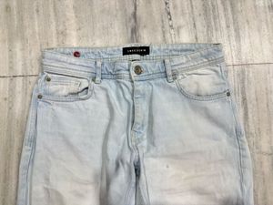 Light Wash Denim Jeans