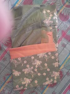 Floral Embroidered Fabric